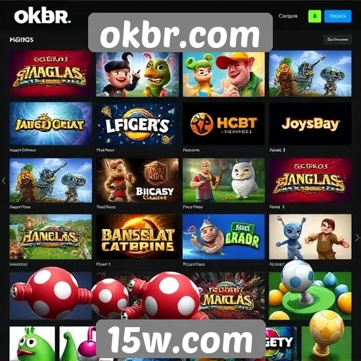 okbr.com oferece uma ampla gama de jogos online